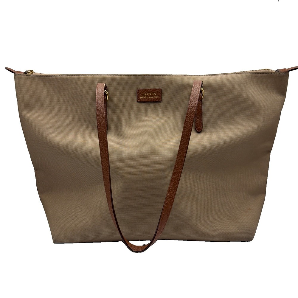 Ralph Lauren Nylon Tote Medium Bag